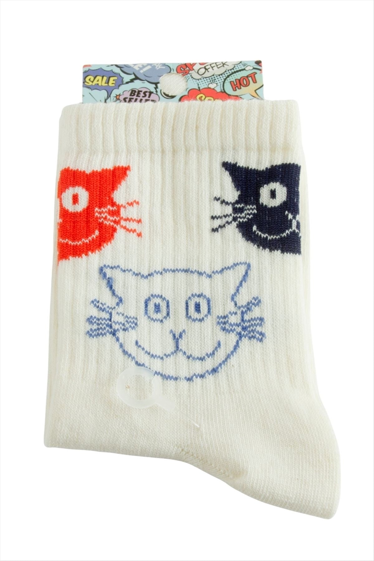 Kedi Kolej Çorap 8*28