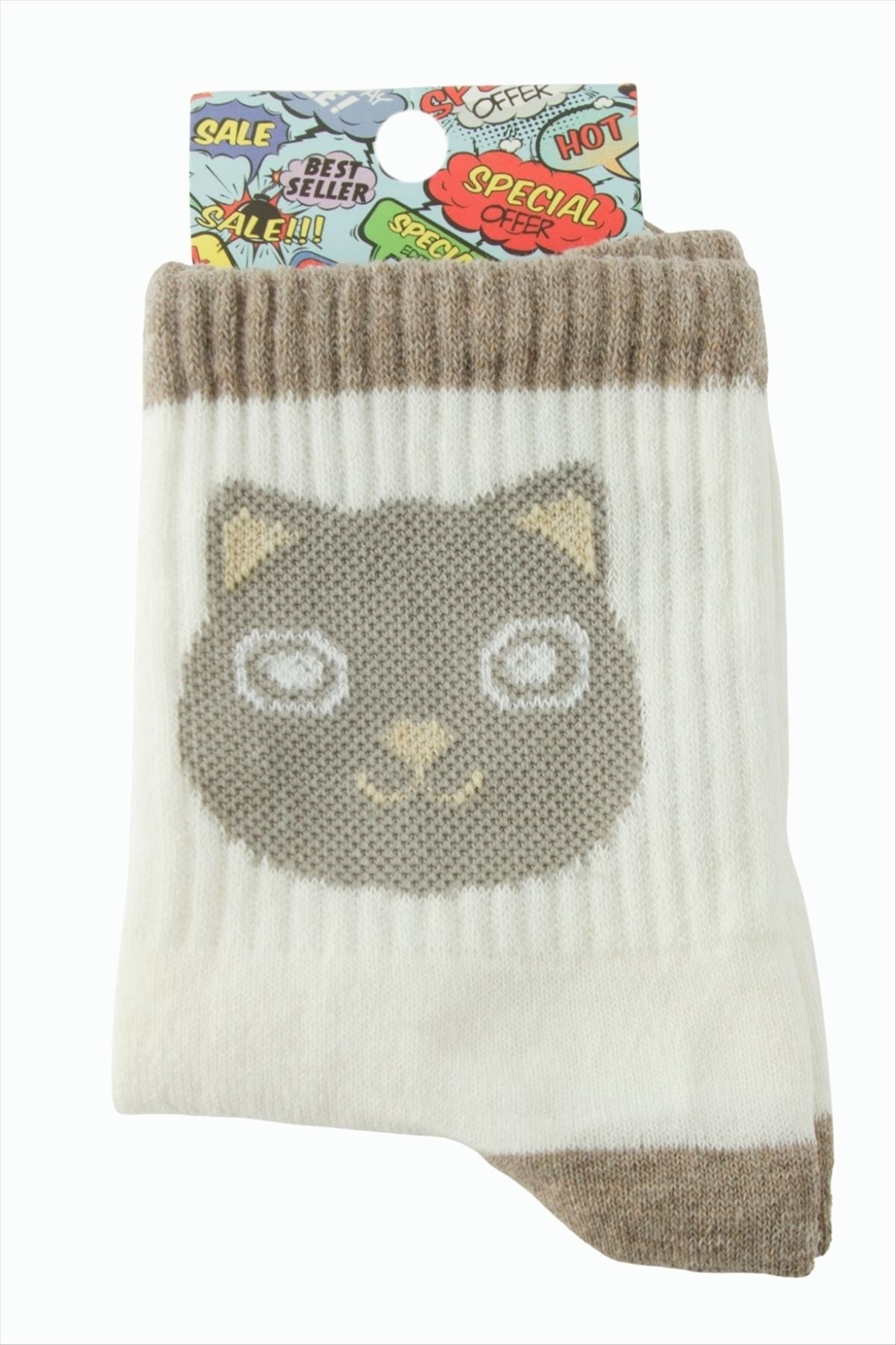 Kedi Kolej Çorap 8*28