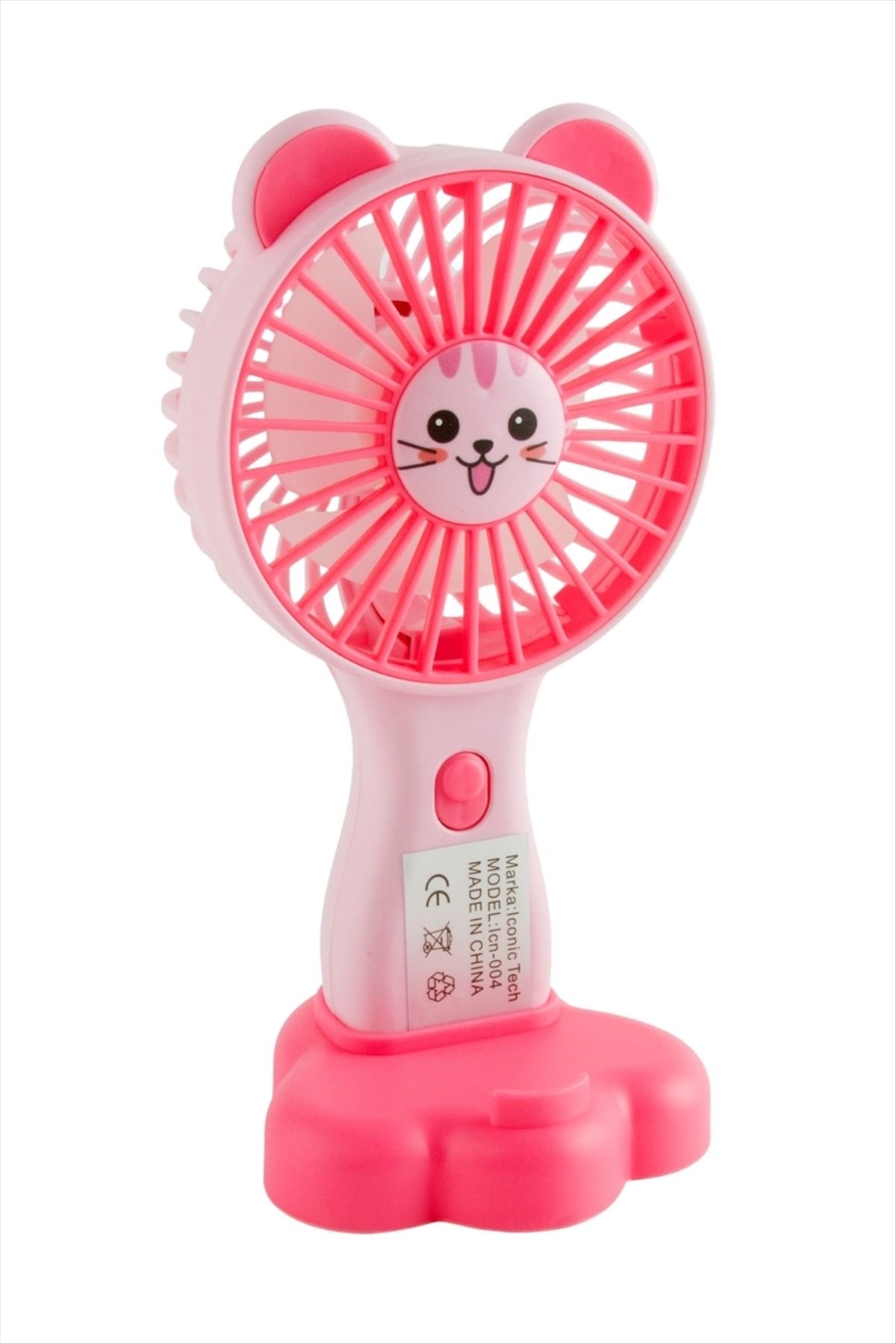 Kedi Şarjlı El Fanı Vantilatör