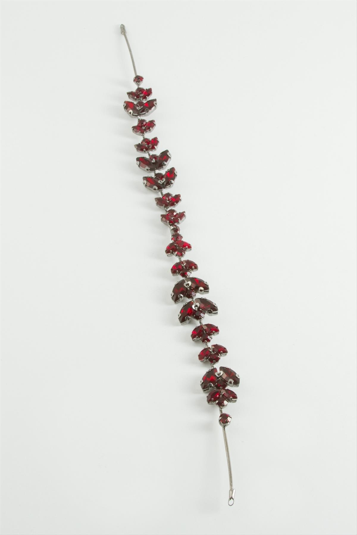 Kristal Taşlı Eğilebilir Saç Aksesuarı