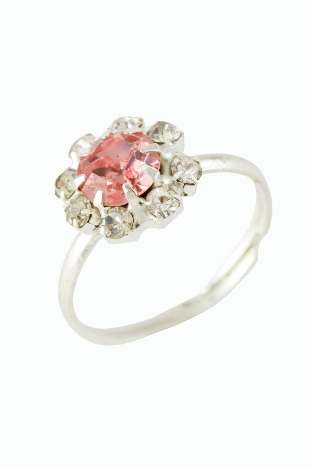 Kristal Taşlı Eklem Yüzük