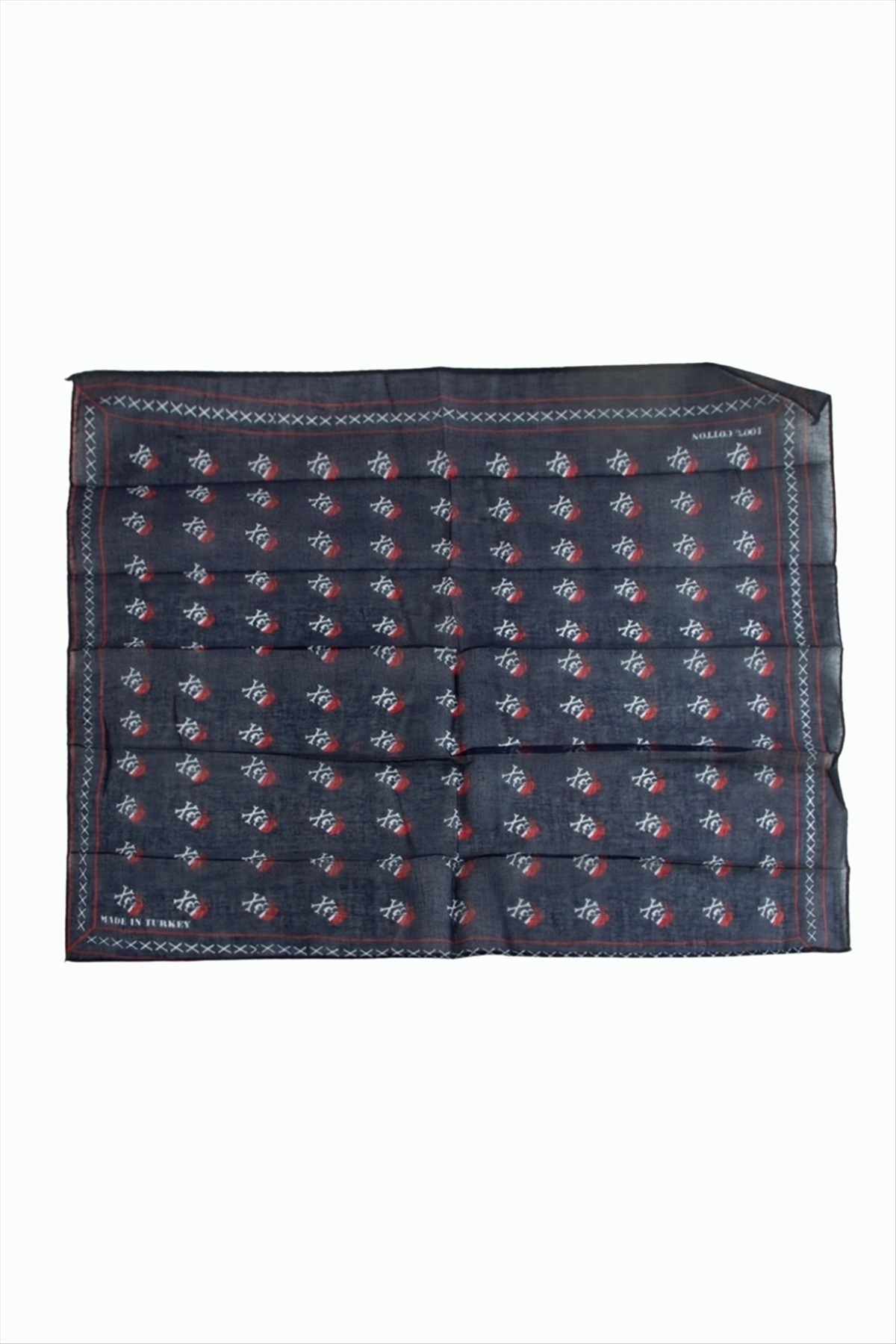Kuru Kafa Desenli Bandana 50*50