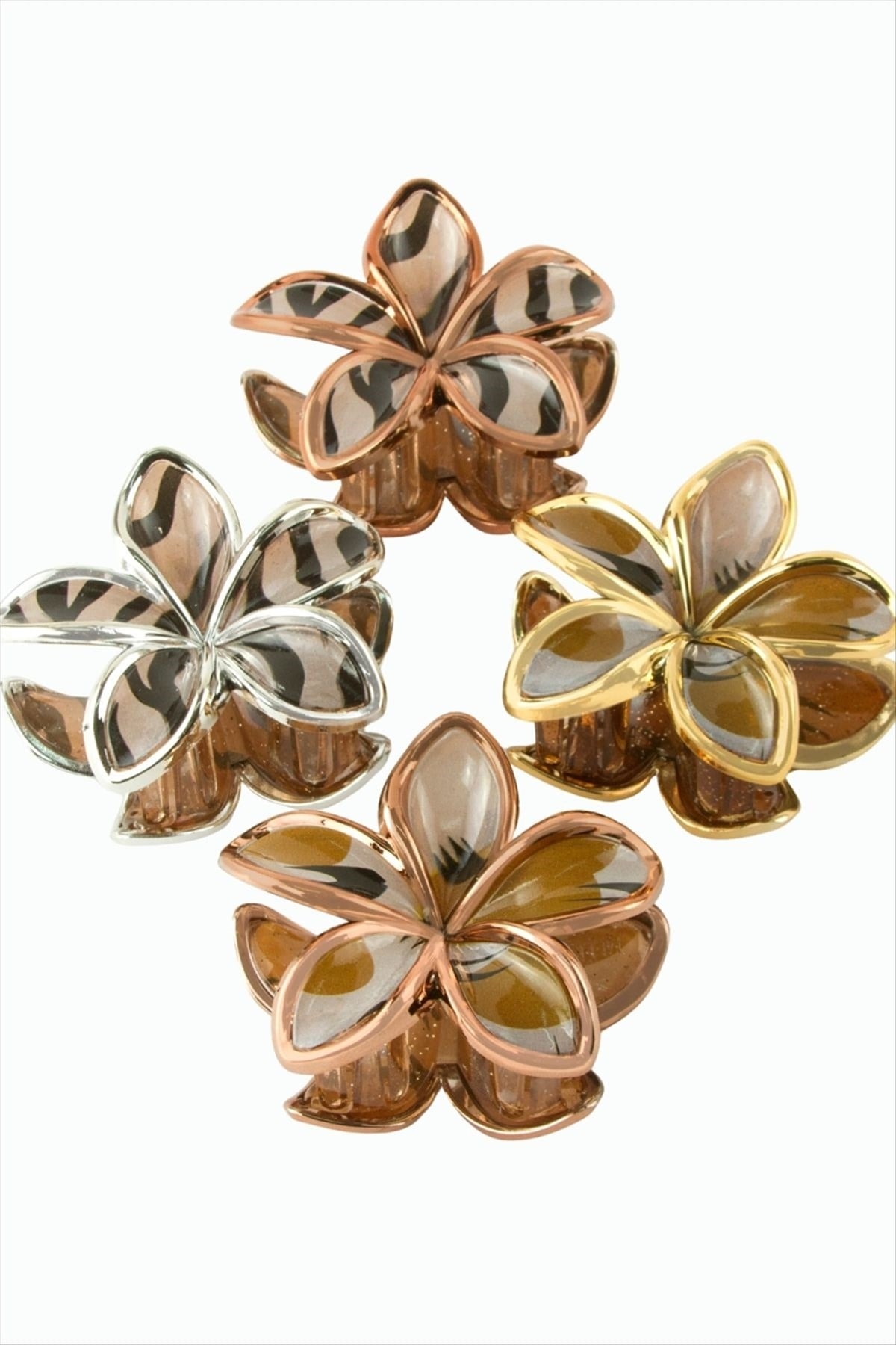 Leopar Desenli Lotus Mandal Toka 8 cm