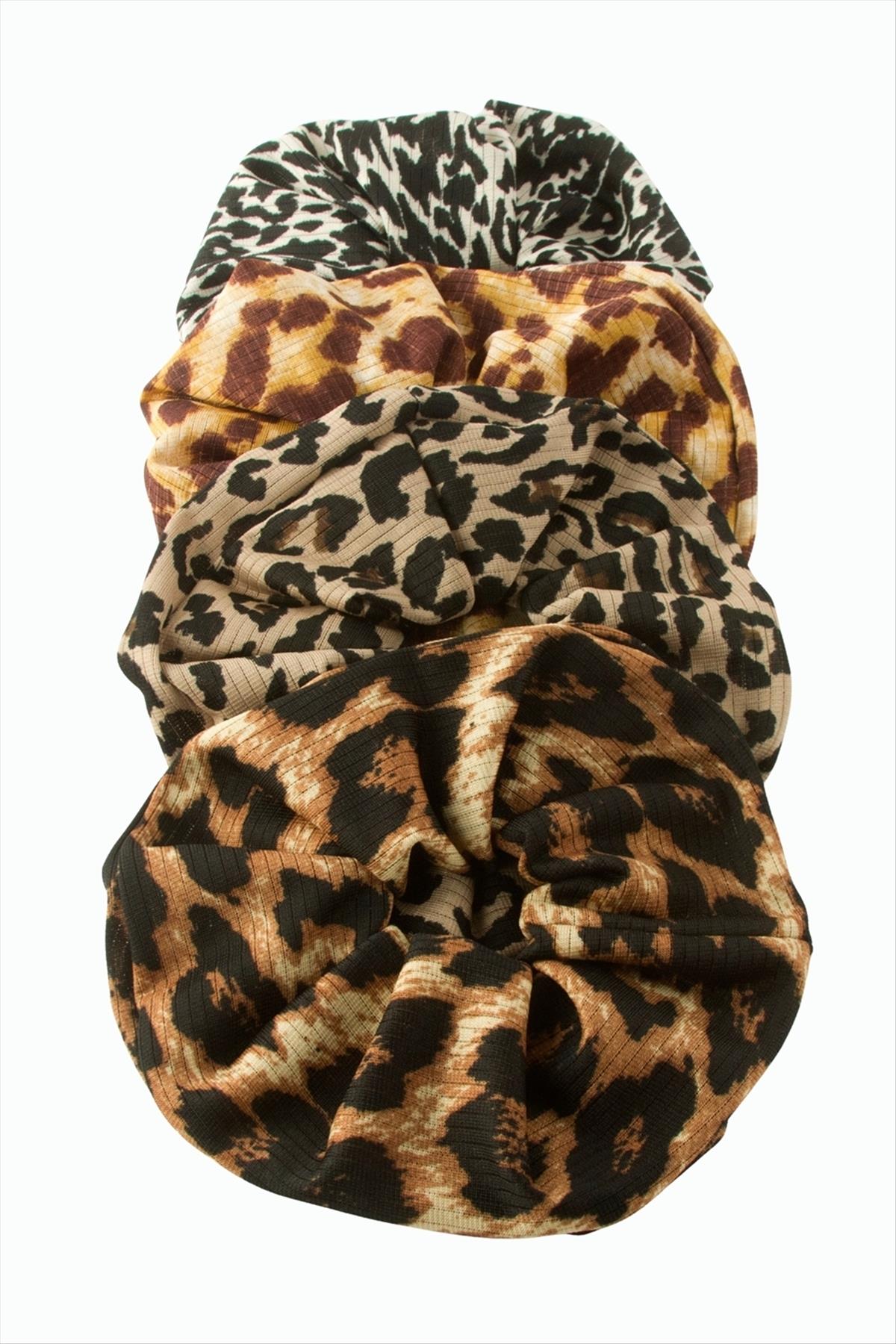 Leopar Desenli Simit Toka 13 cm