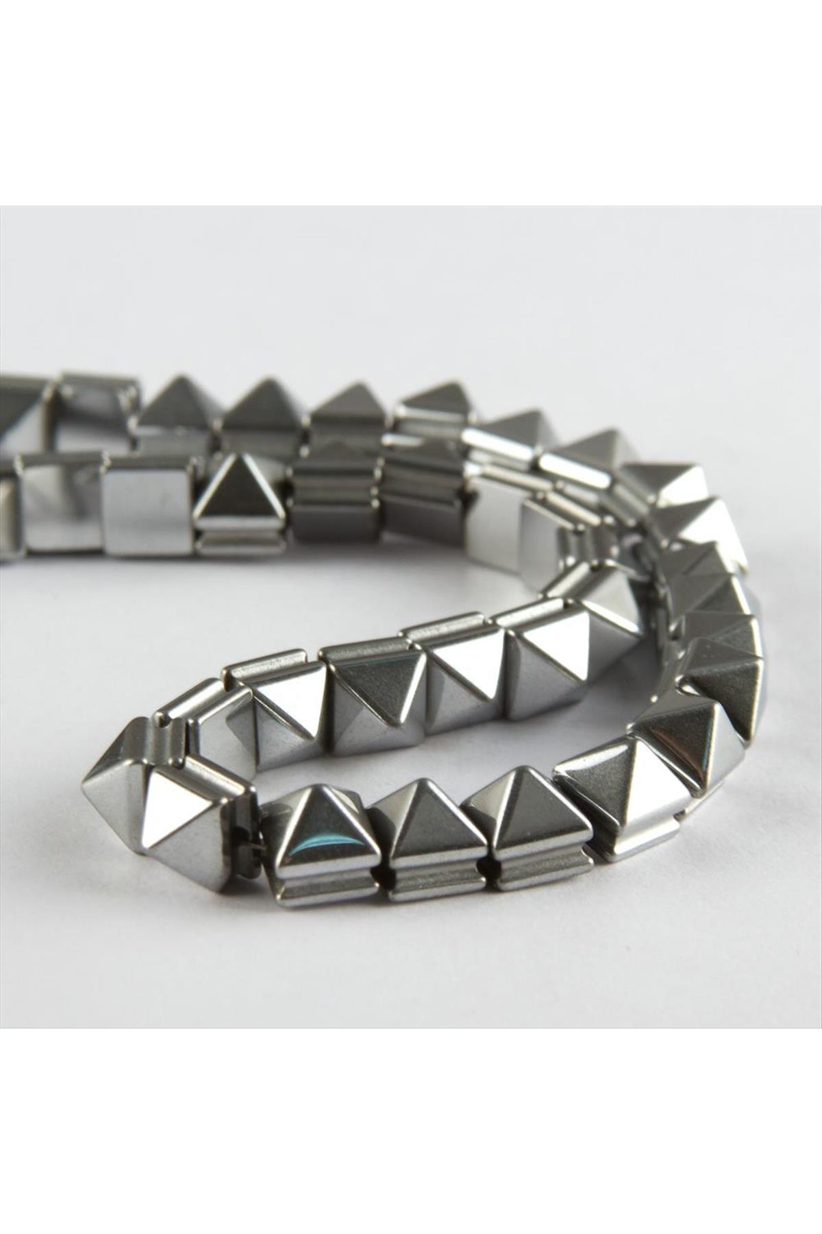 Makromelik Hematit Taşı 8 mm