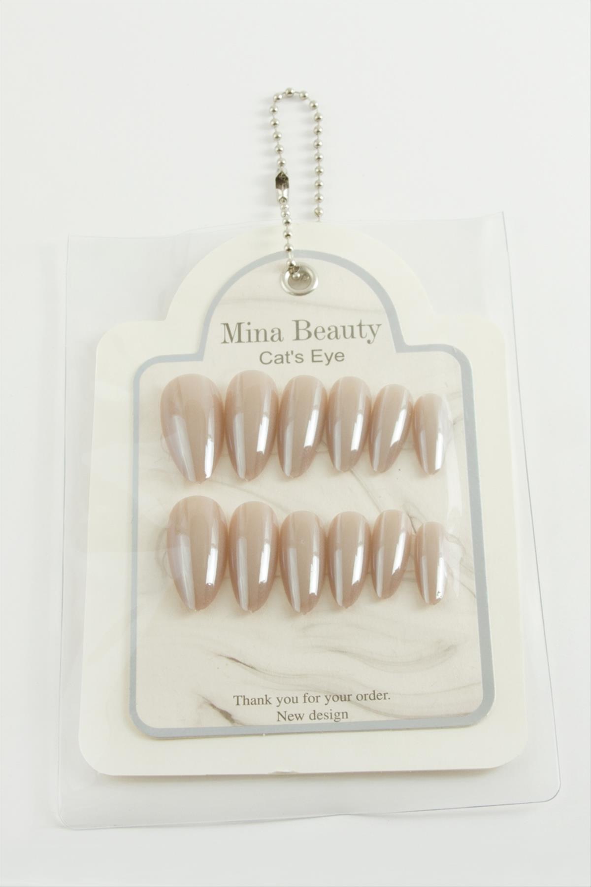 Mina Beauty Kedi Gözü Takma Tırnak