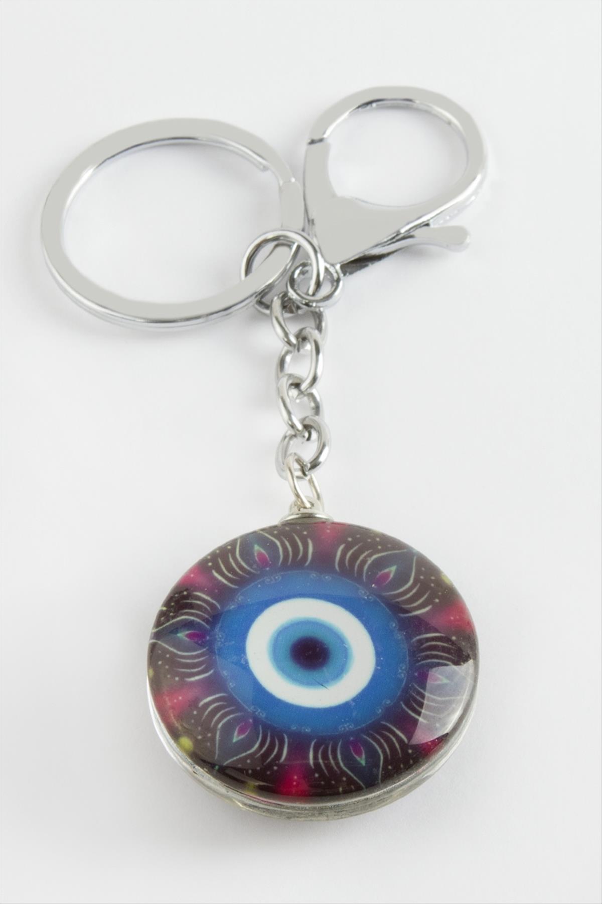 Nazar Cam Anahtarlık