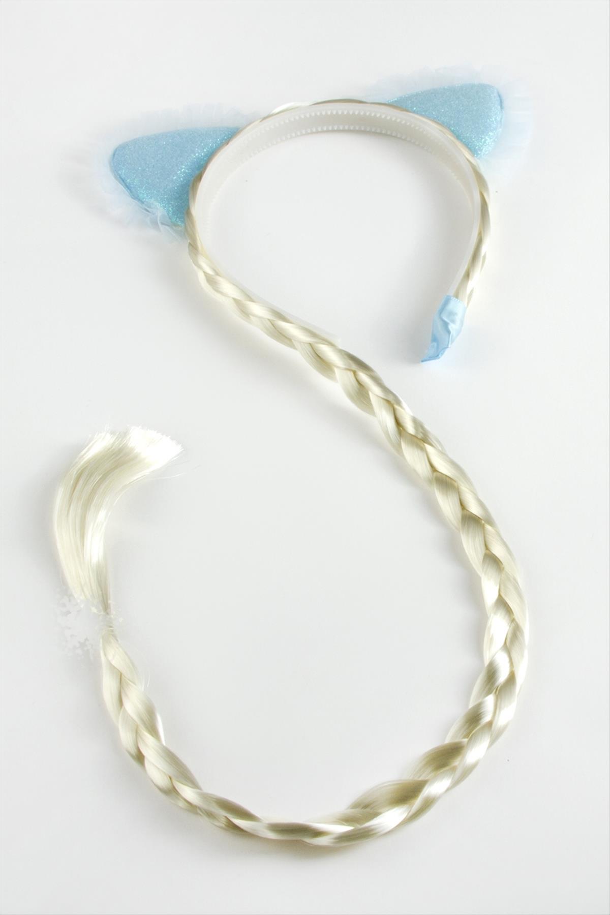 Örgülü Kulaklı Taç