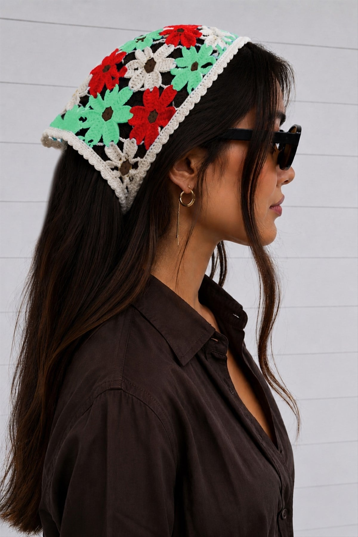 Örme Bohem Bandana