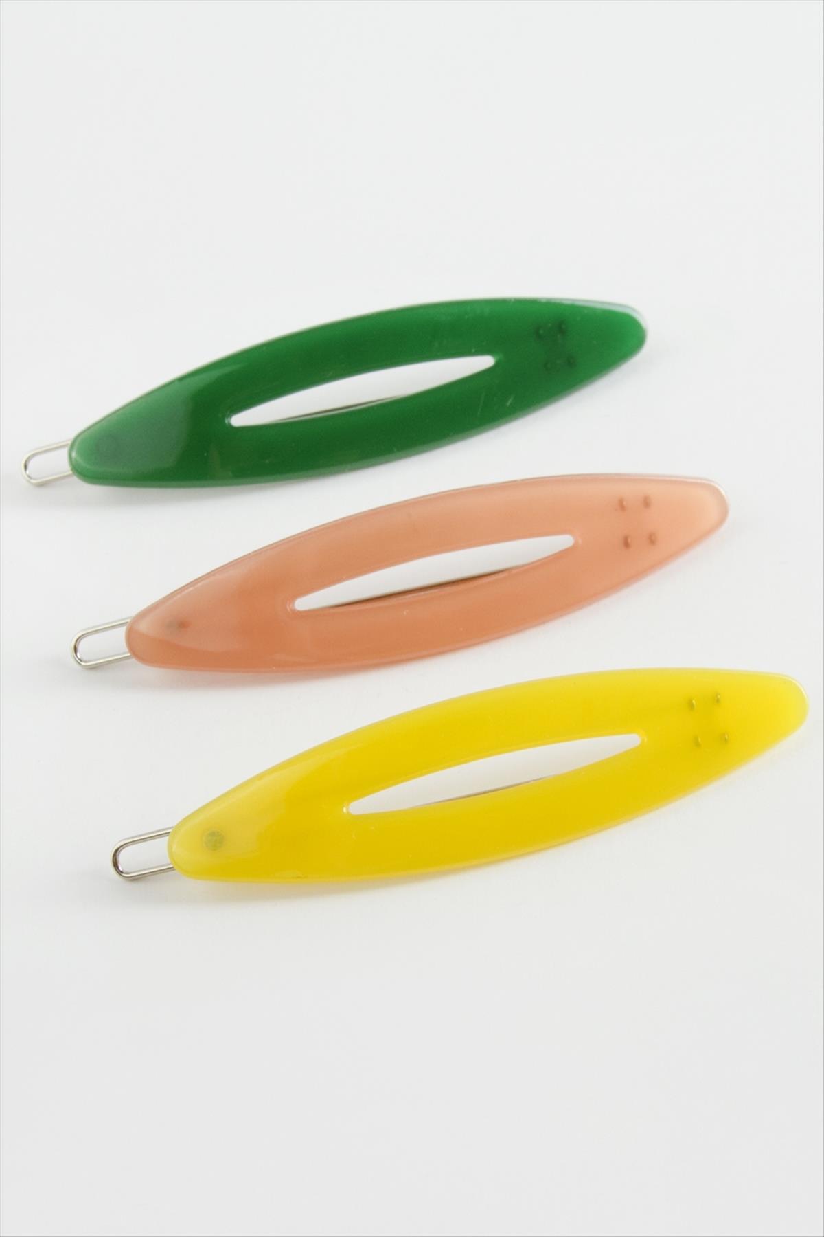 Oval Klipsli Toka