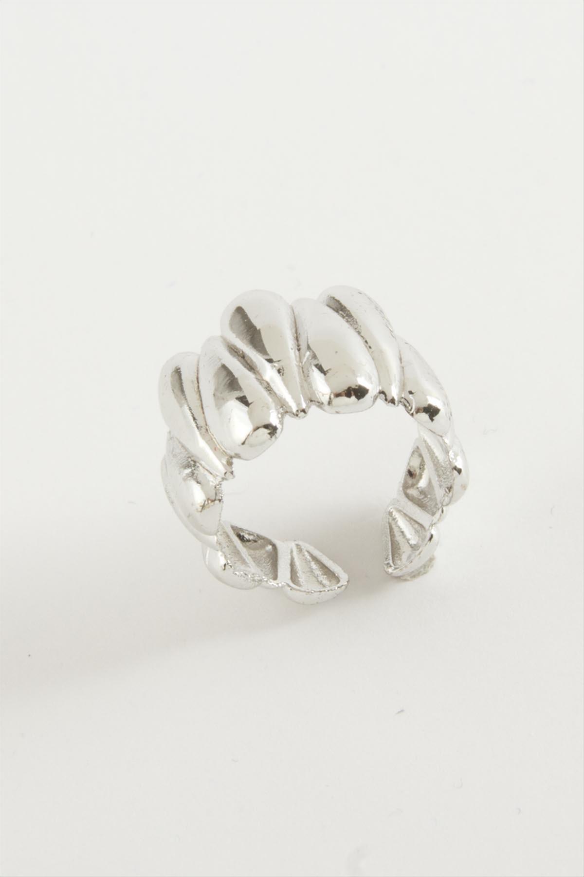 Oval Metal Yüzük