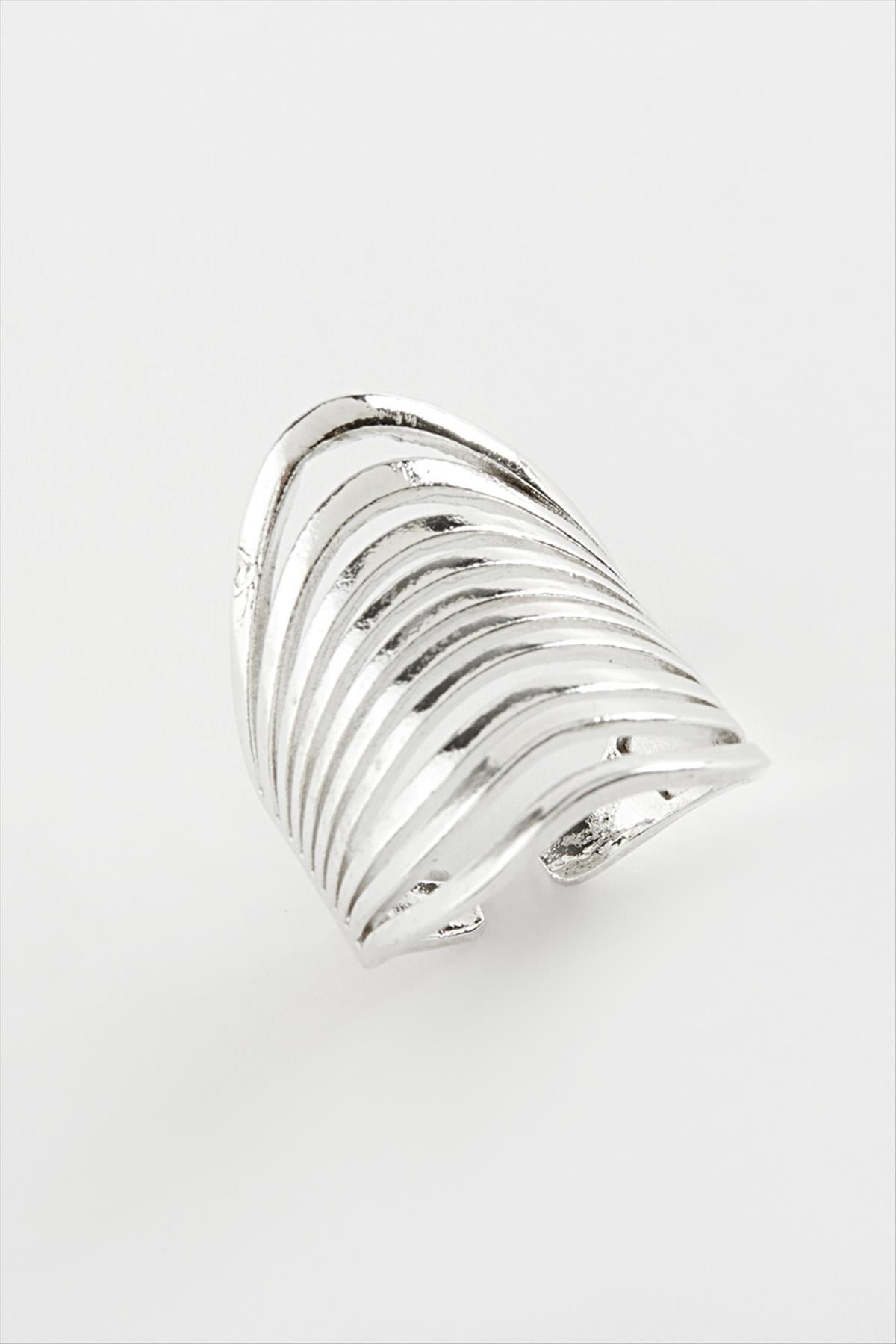Oval Metal Yüzük