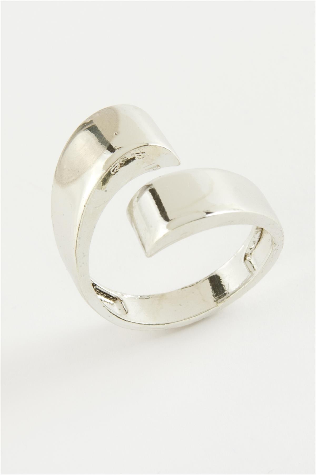 Oval Metal Yüzük