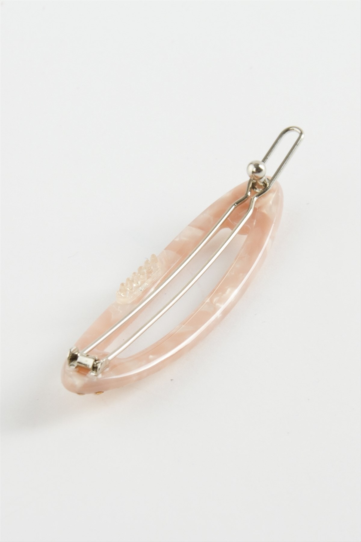 Oval Taşlı Klipsli Toka