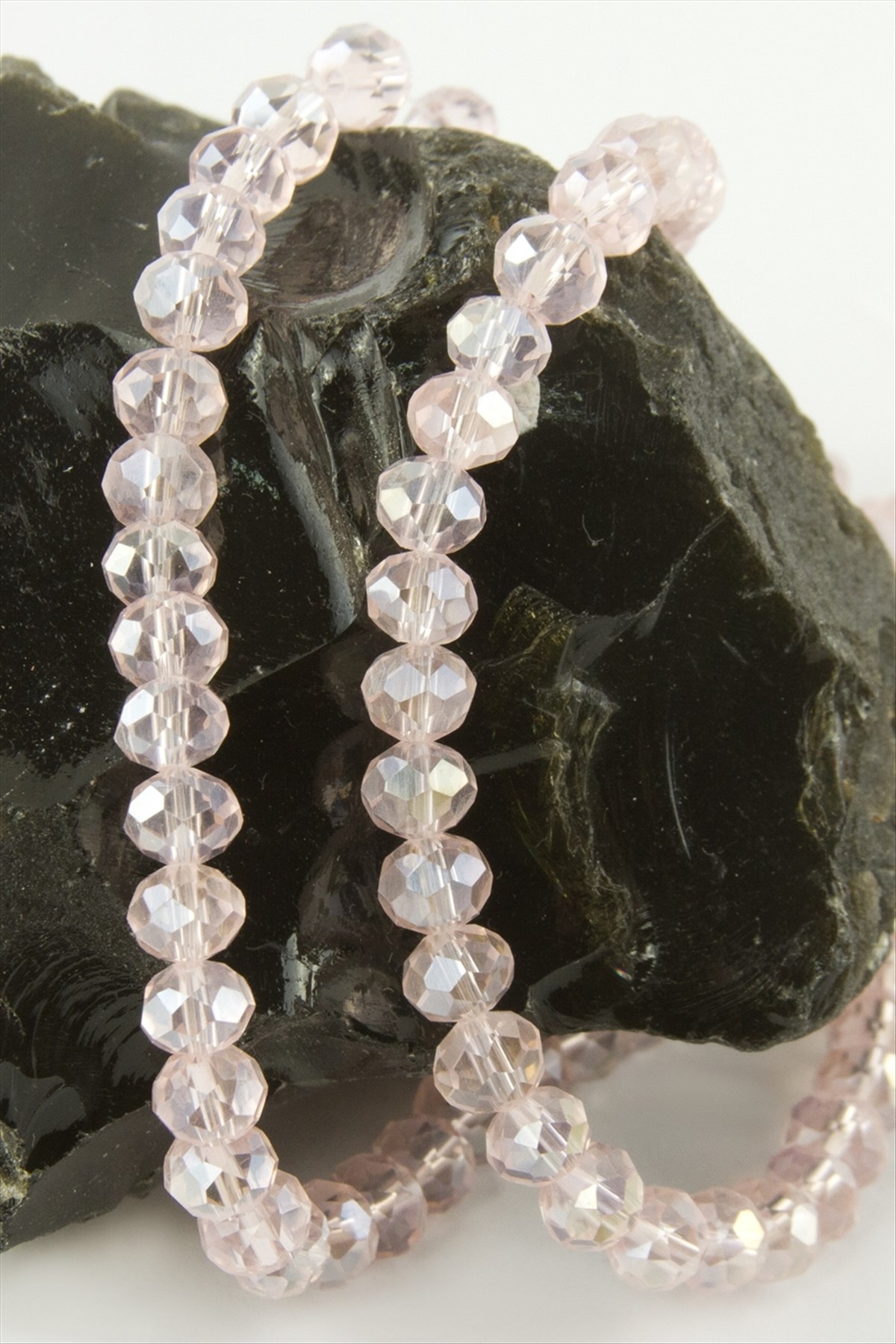 Renkli Kristal Dizi Taş 6 mm