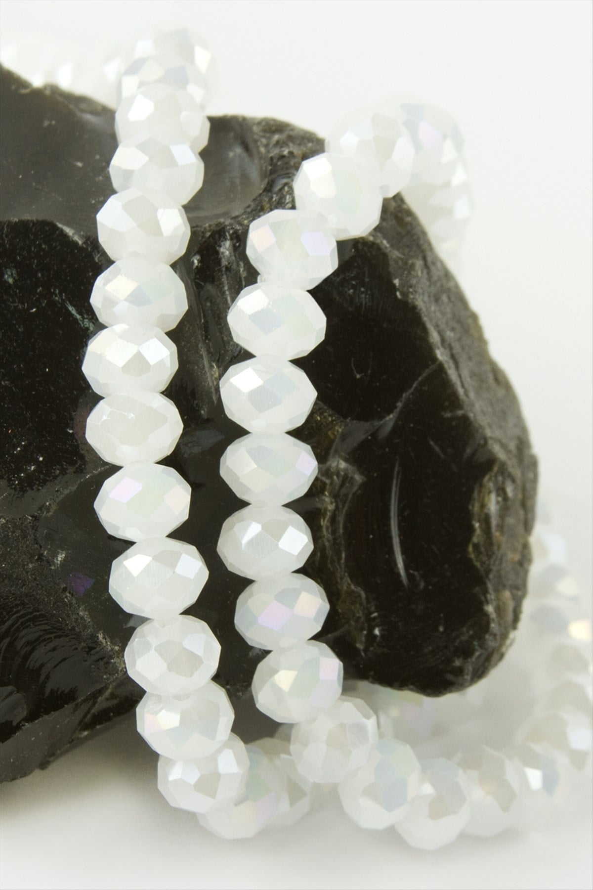 Renkli Kristal Dizi Taş 8 mm