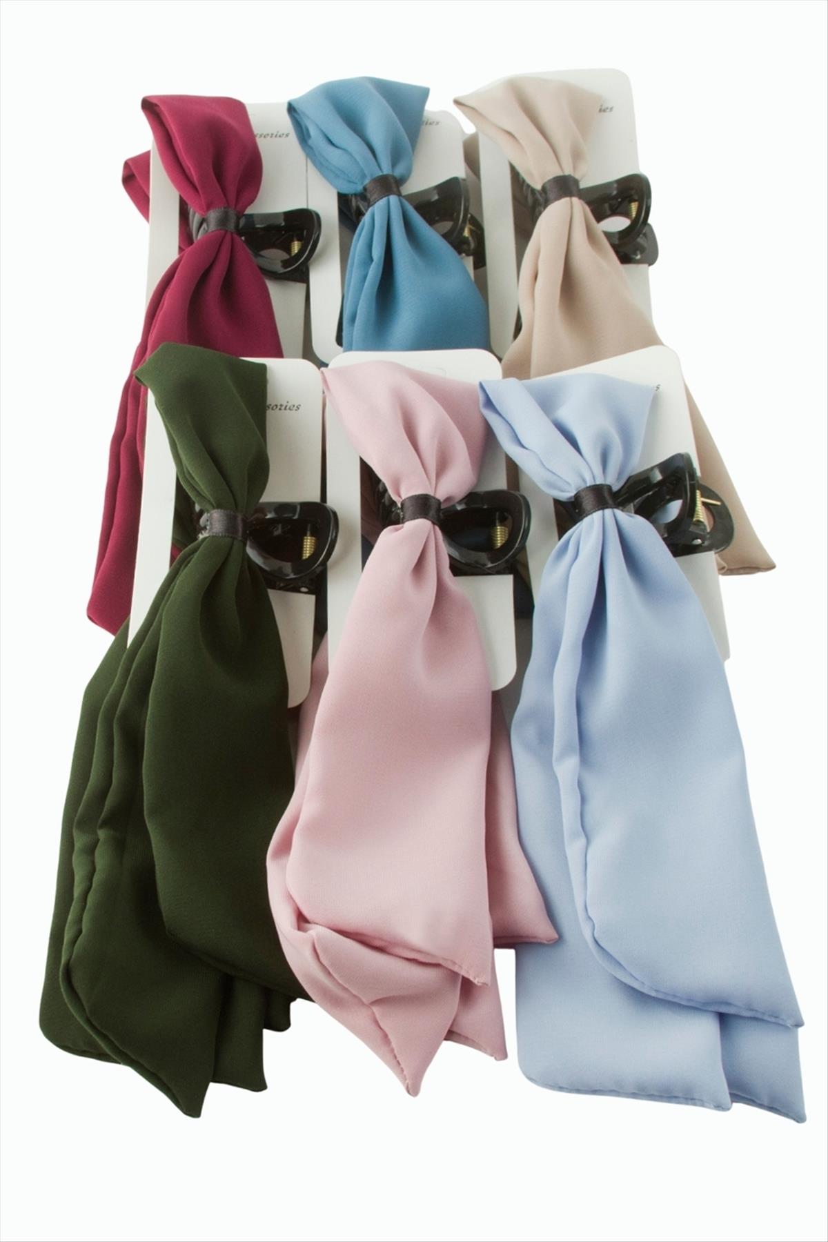 Şifon Kumaş Mandal Toka 1 Adet