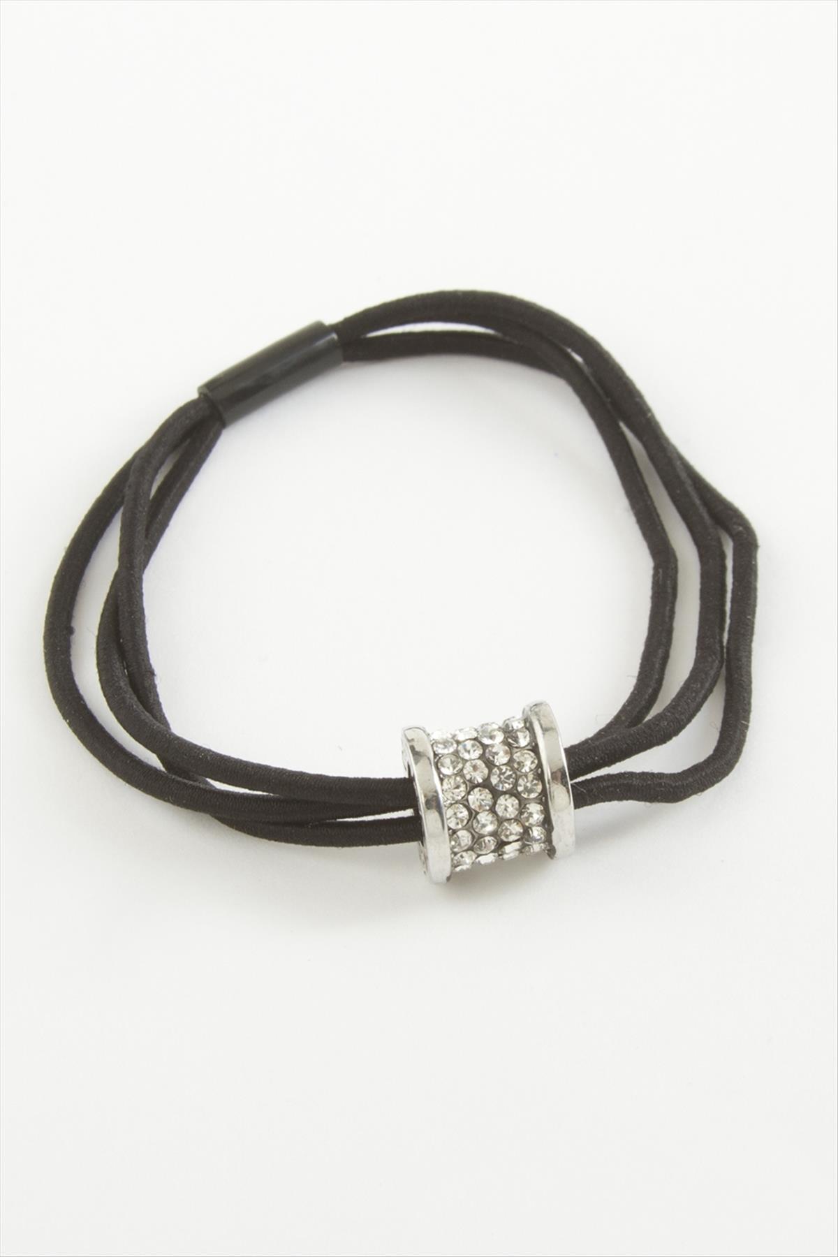 Silindir Taşlı Lastikli Toka