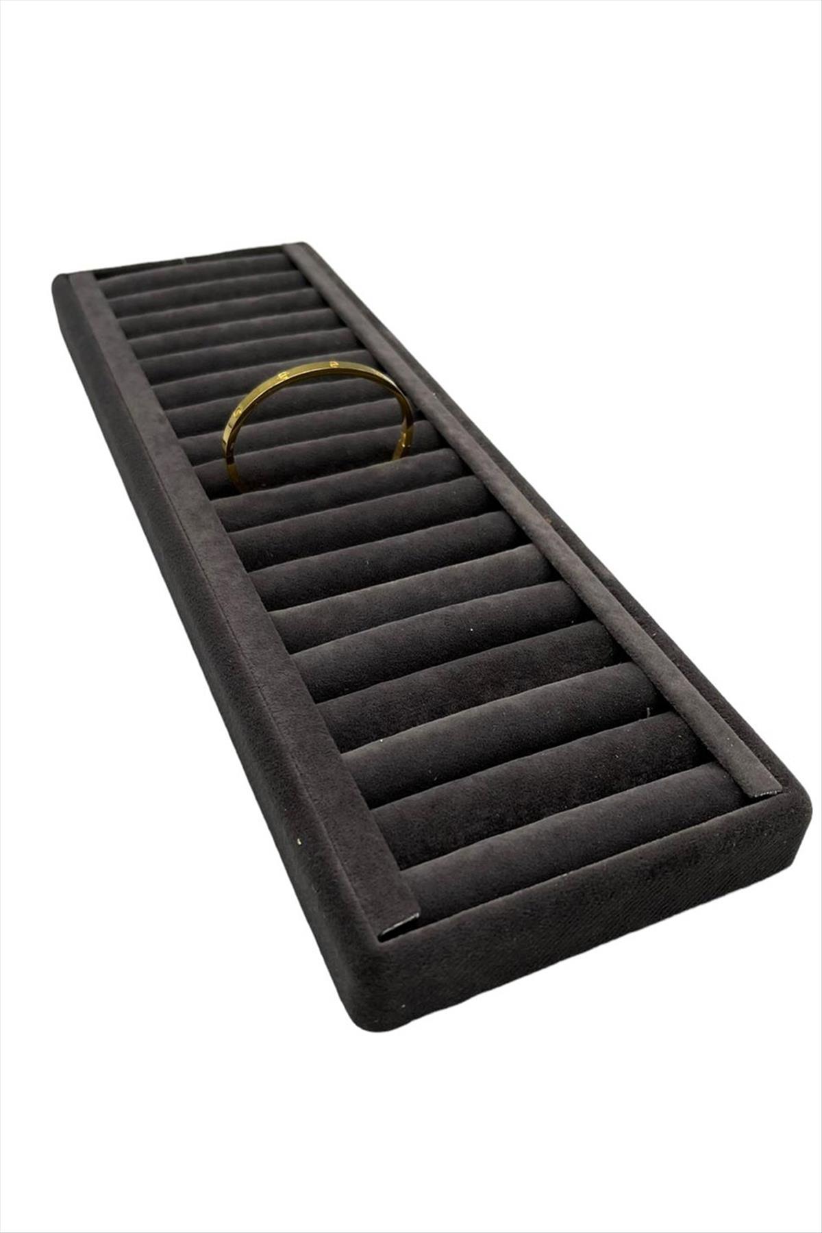 Sosisli Flok Yüzük Kelepçe Standı Büyük