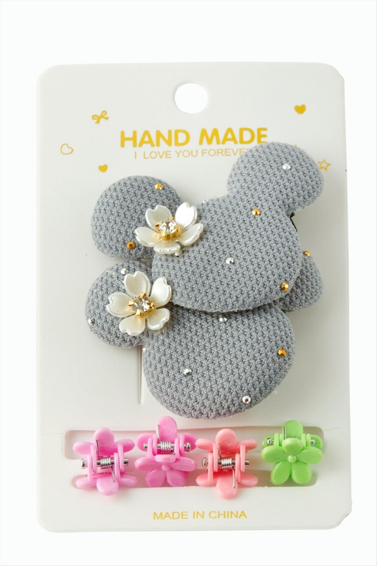 Tavşan Pens Mandal Toka 6 Adet