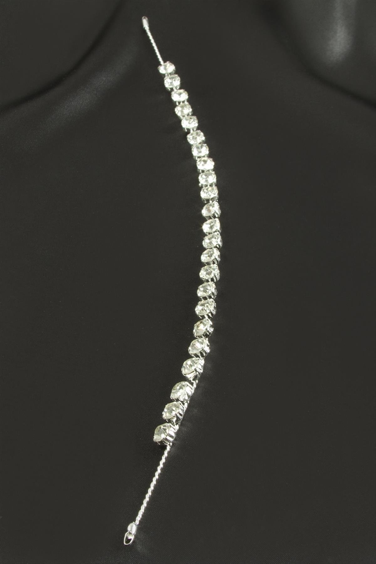 Tek Taşlı Saç Aksesuarı