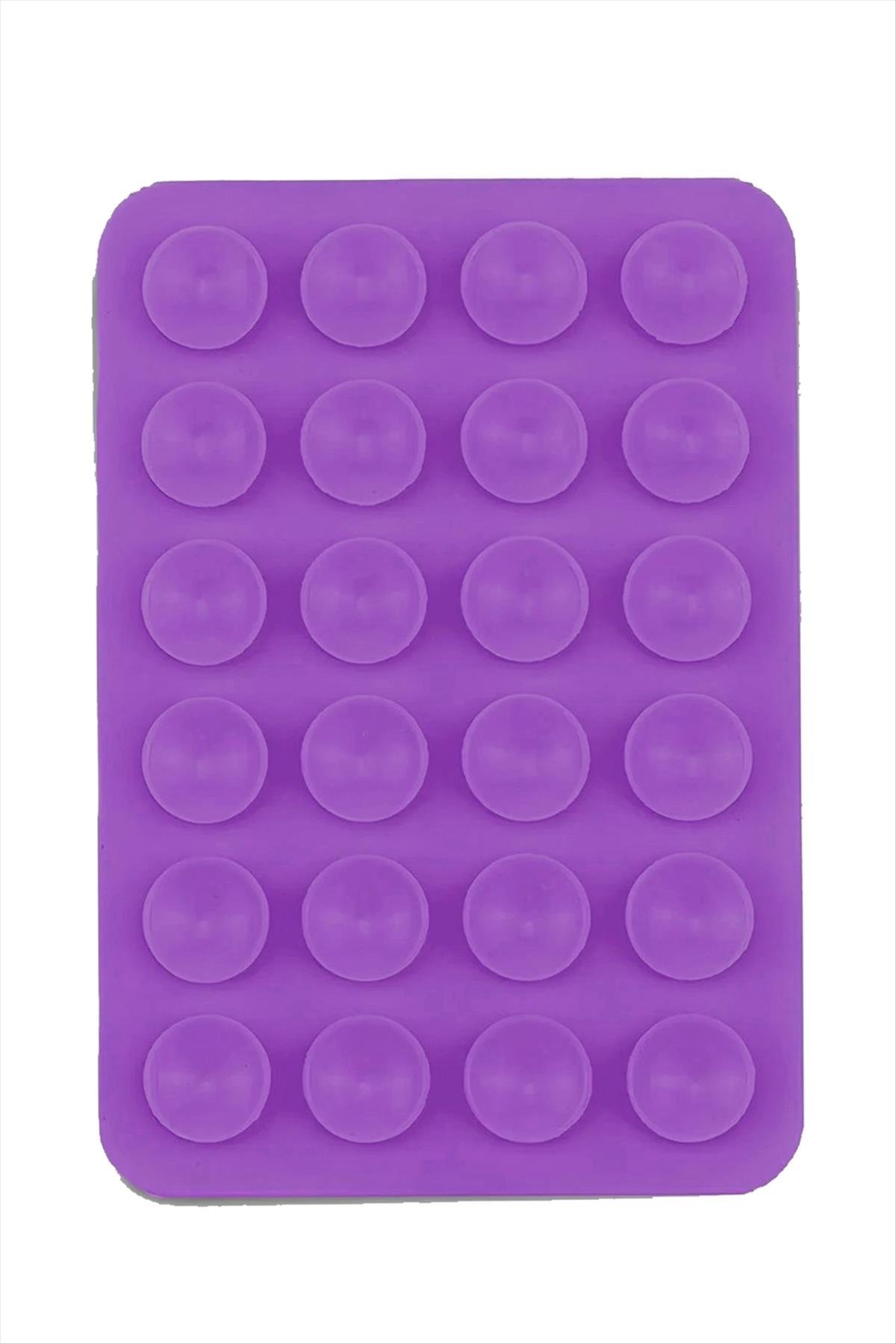 Vantuzlu Silikon Telefon Tutucu