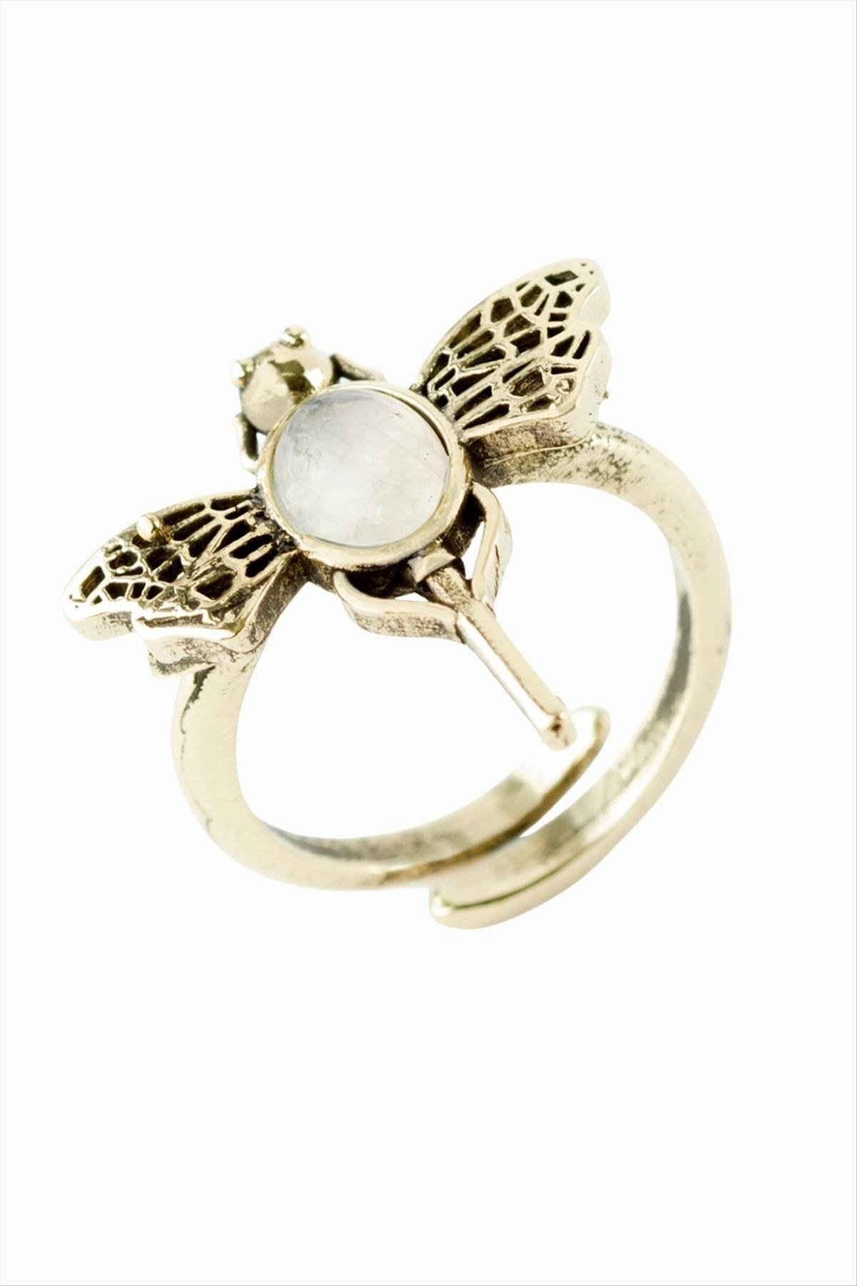 Yusufçuk Doğaltaşlı Otantik Yüzük