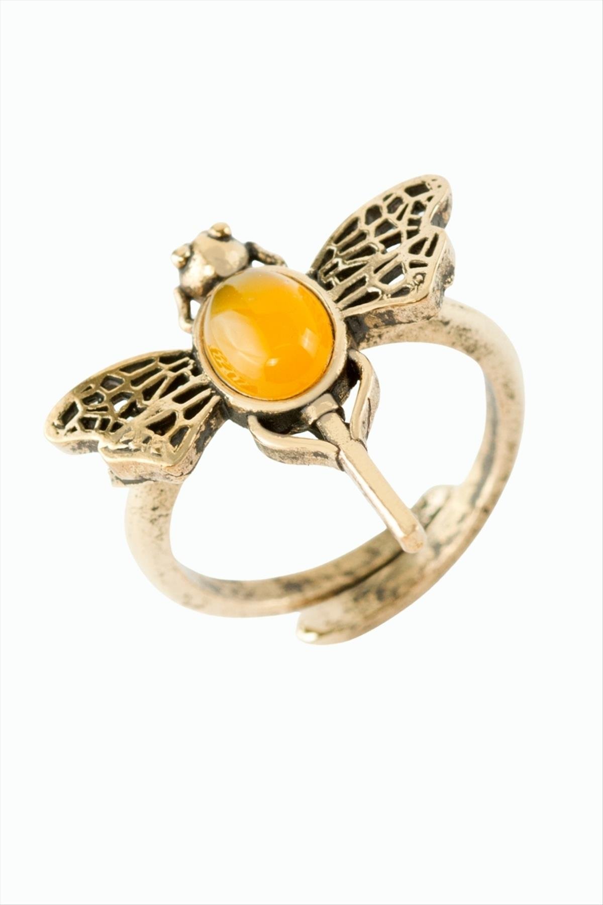 Yusufçuk Doğaltaşlı Otantik Yüzük