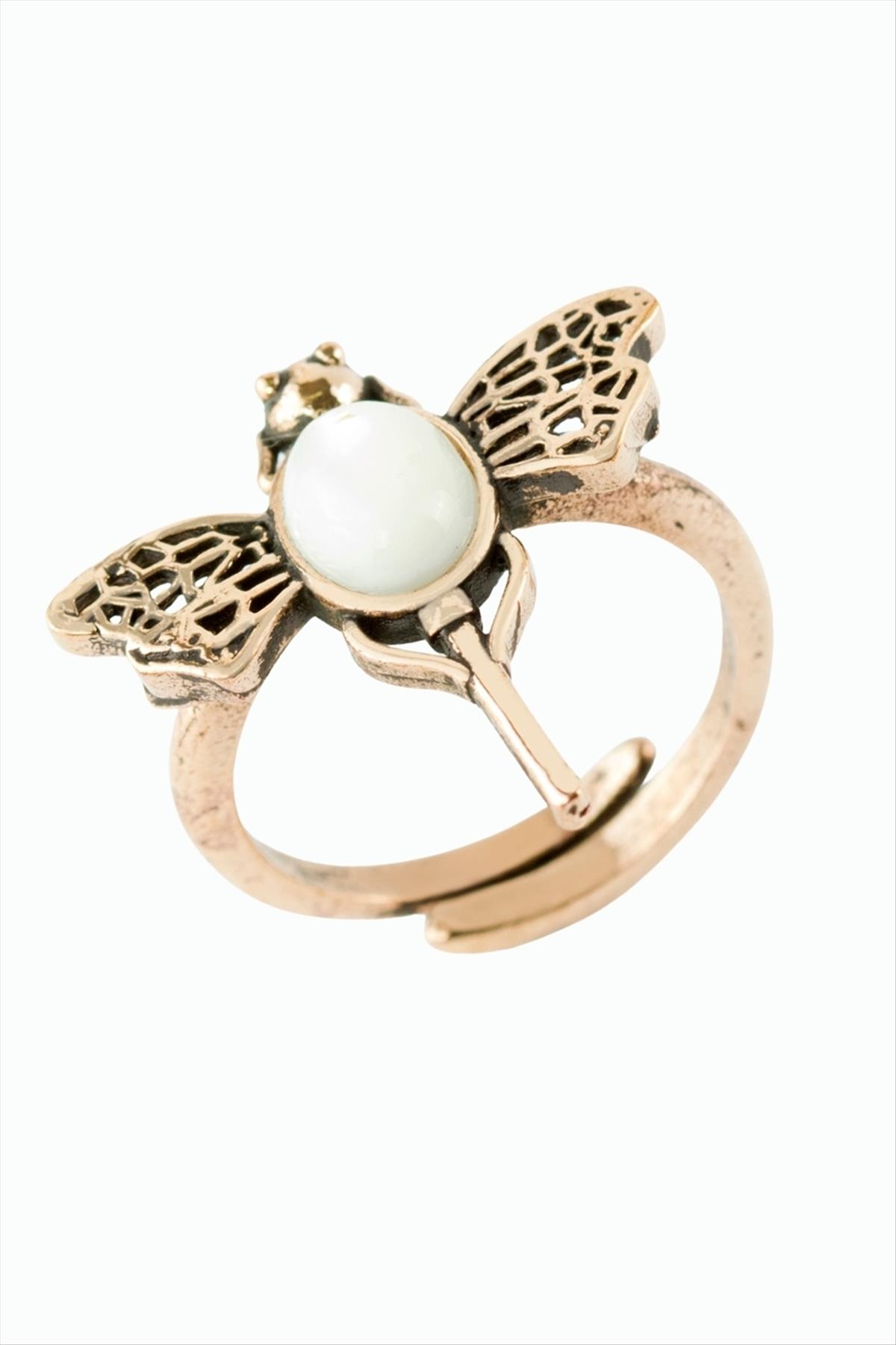 Yusufçuk Doğaltaşlı Otantik Yüzük