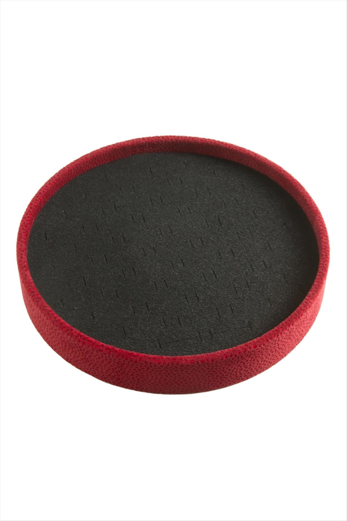 Yuvarlak Ahşap Anfora Kumaş Yüzüklük 20 cm