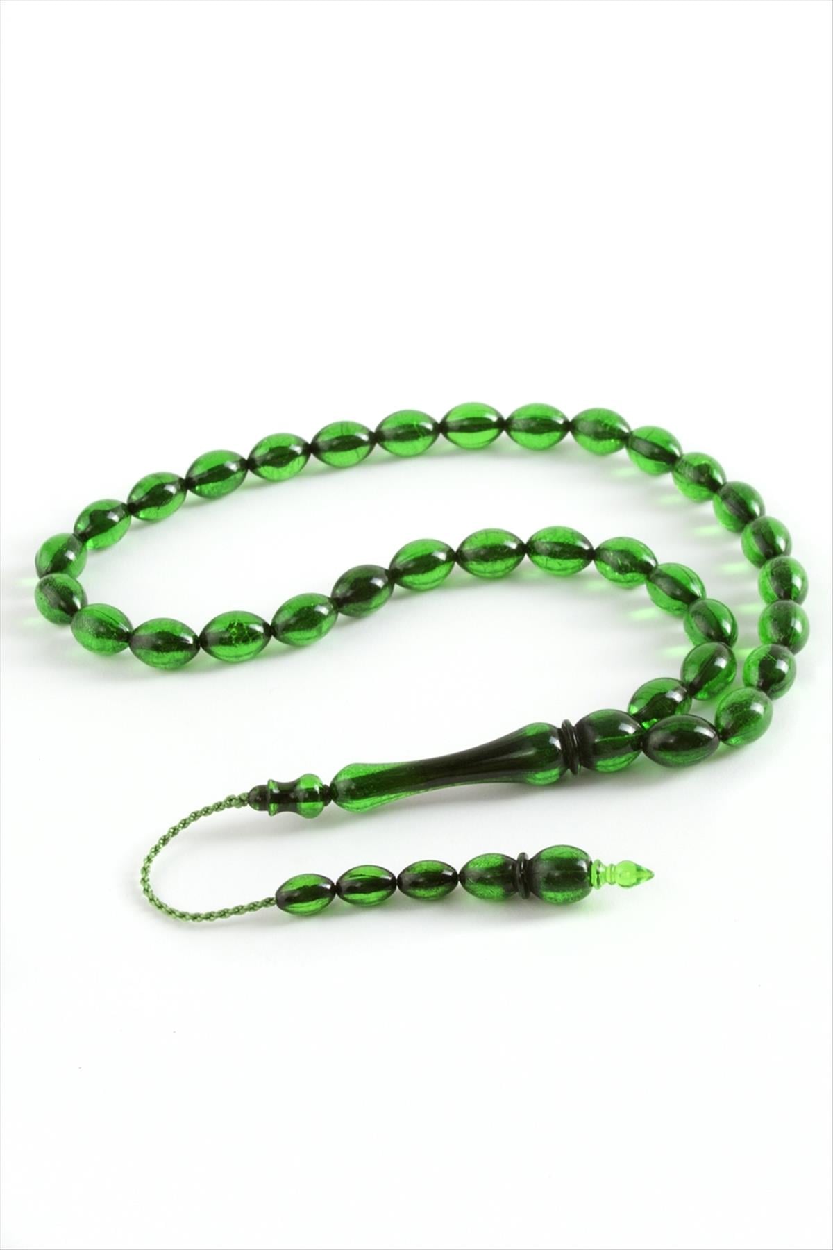 Zeytin Şekilli Plastik Tesbih 8*11 mm