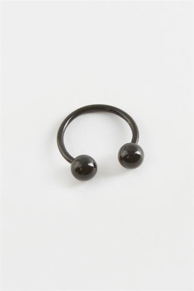 1 cm Septum Çelik Piercing 1 Adet