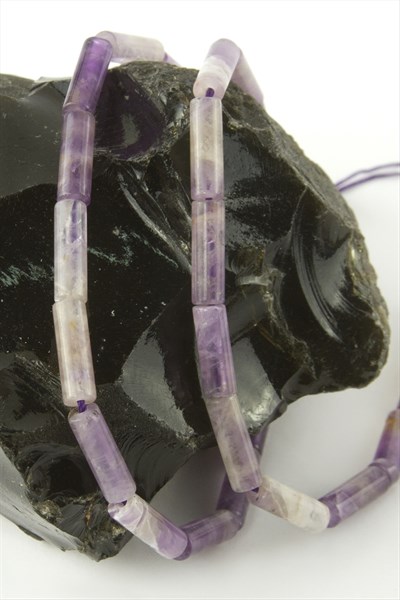 1,4 cm Boru Ametist Taşı