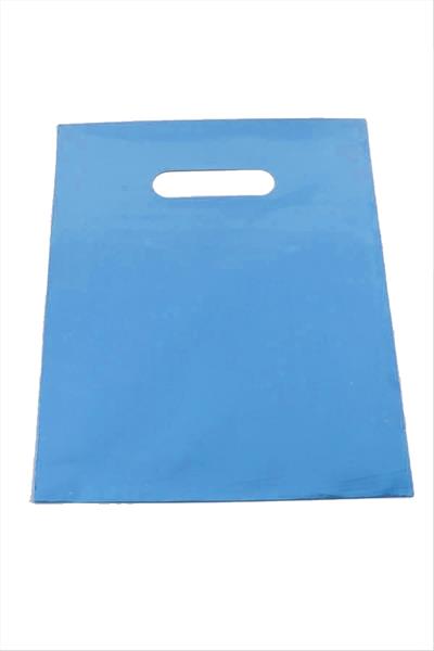 18*25 Mavi Metalize El Tutma Poşet Paketi 100 Adet