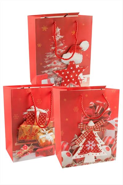 19*23 Yılbaşı İpli Karton Çanta 1 Adet