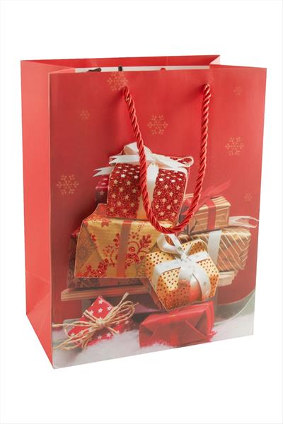 19*23 Yılbaşı İpli Karton Çanta 1 Adet