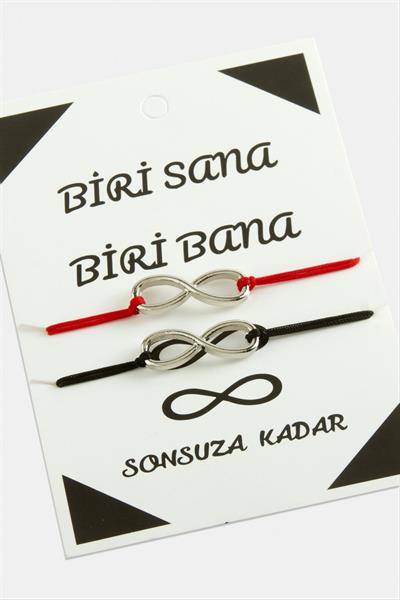 2 Adet Sonsuzluk İp Bileklik