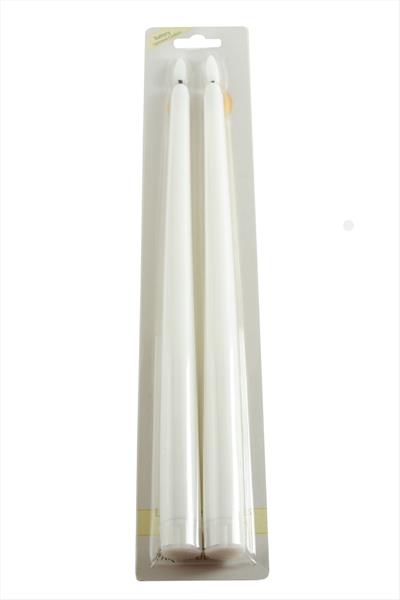 2 Adet Işıklı Şamdan Mum 34 cm