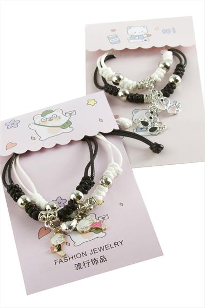 2 Adet Karışık Lüks İp Bileklik