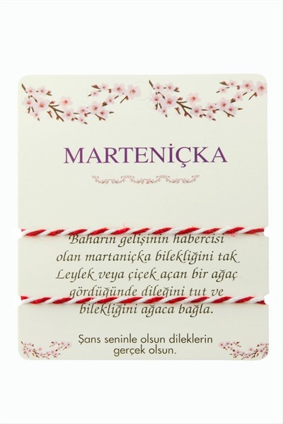 2 Adet Marteniçka İp Bileklik ( Toptan marteniçka bileklik)