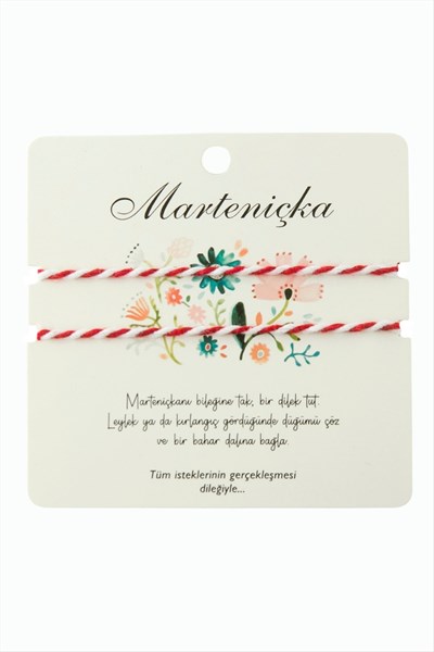 2 Adet Marteniçka İp Bileklik ( Toptan marteniçka bileklik)
