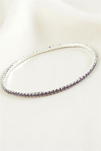 2 mm Minik Şerit Taşlı Suyolu Bileklik