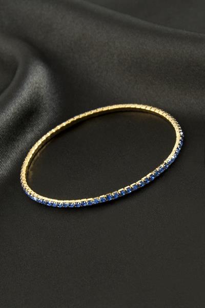 2 mm Minik Şerit Taşlı Suyolu Bileklik
