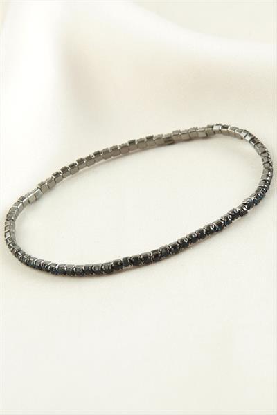 2 mm Minik Şerit Taşlı Suyolu Bileklik