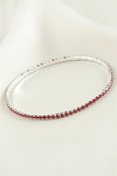 2 mm Minik Şerit Taşlı Suyolu Bileklik