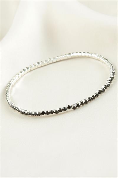 2 mm Minik Şerit Taşlı Suyolu Bileklik