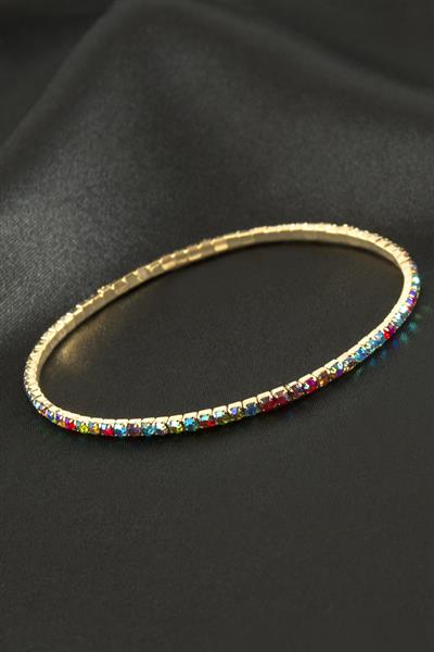 2 mm Minik Şerit Taşlı Suyolu Bileklik