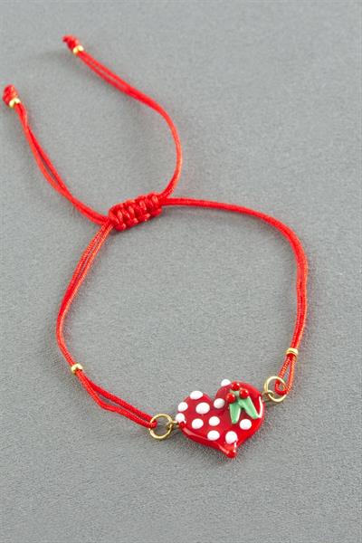 2026 Yılbaşı Cam İp Bilekliği