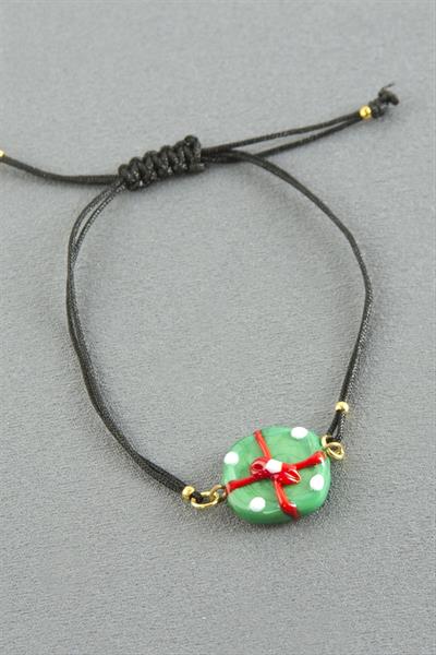 2026 Yılbaşı Cam İp Bilekliği