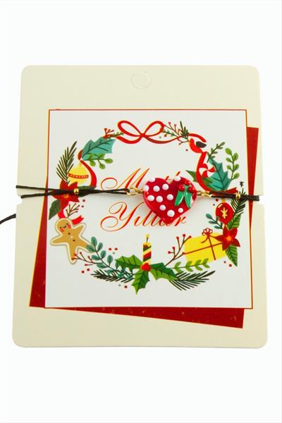 2026 Yılbaşı Cam İp Bilekliği